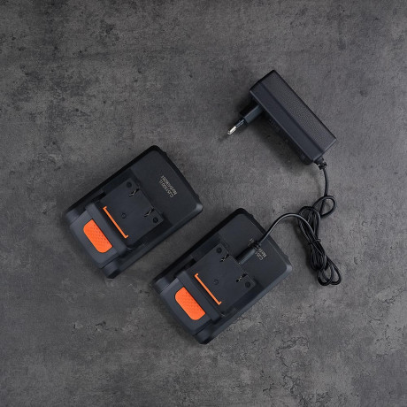 ЕРМАК Набор электроинструмента 29 предметов, шуруповерт 20В (2А*ч, 2шт, 35Н*м) (ONE)