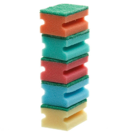 Губка для посуды Мистер Бульк Профи 5шт МБ 113 х40