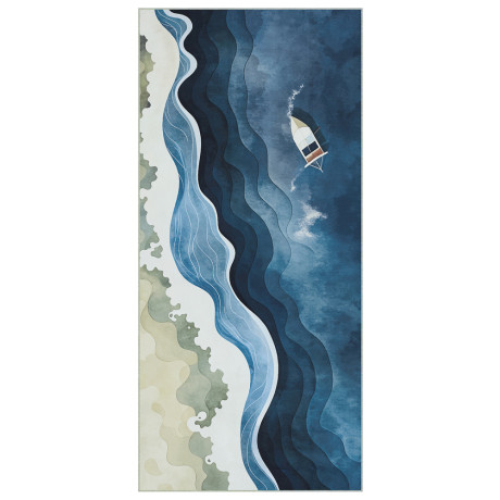 PROVANCE Саммер Полотенце пляжное из микрофибры 70х150см, 100% полиэстер, океан