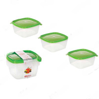 Контейнер 1,2л "Лайт" набор 3шт Эльфпласт 472 х24