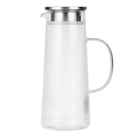 SATOSHI Набор Кувшин 1,3л, 6 стаканов 200мл, стекло, нерж.сталь