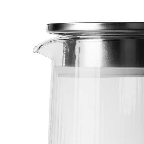 SATOSHI Набор Кувшин 1,3л, 6 стаканов 200мл, стекло, нерж.сталь