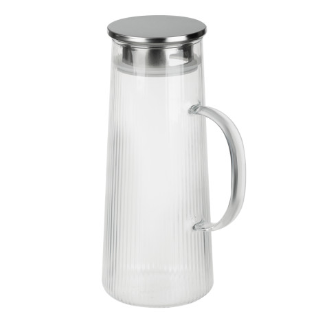 SATOSHI Набор Кувшин 1,3л, 6 стаканов 200мл, стекло, нерж.сталь