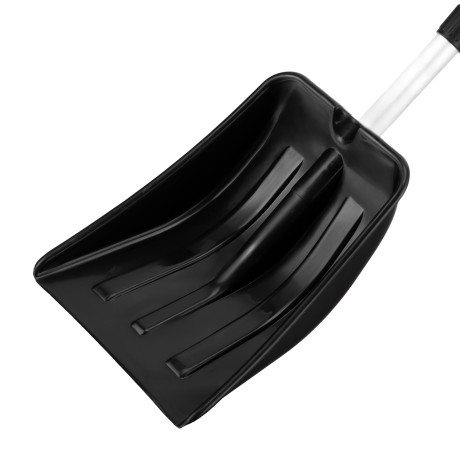 Лопата для уборки снега, полипропилен, 260х340х720-915 мм, телескопический черенок, BASE Palisad