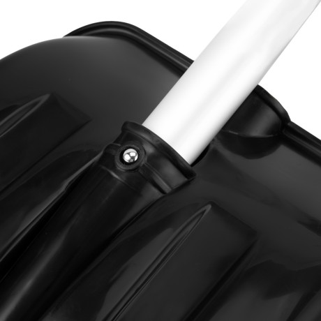 Лопата для уборки снега, полипропилен, 260х340х720-915 мм, телескопический черенок, BASE Palisad