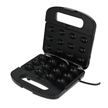 LEBEN Мультипекарь 3-в-1, 1000 Вт, 3 съёмных панели (орешки, венские вафли, гриль)