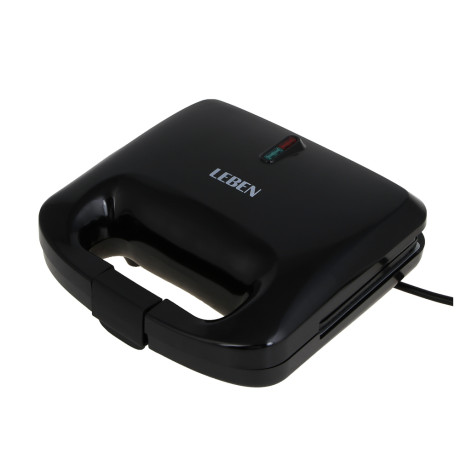 LEBEN Мультипекарь 3-в-1, 1000 Вт, 3 съёмных панели (орешки, венские вафли, гриль)