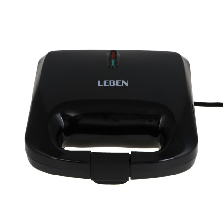 LEBEN Мультипекарь 3-в-1, 1000 Вт, 3 съёмных панели (орешки, венские вафли, гриль)