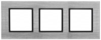 ЭРА 14 Elegance рамка СУ 3 мест.металл, сталь+антр 14-5203-41 5916