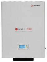 ШТИЛЬ стабилизатор инверторный IS8000, настен. 1ф 8кВА/7,25кВт Uвх 90-310В, Uвых.рег 220-230В IS8000