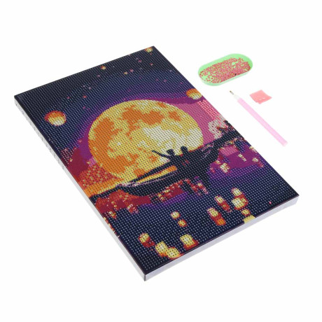 ХОББИХИТ Картина из страз, комплект (стразы, основа, палочка), 20х30см, 10 дизайнов