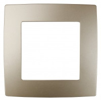 ЭРА 12 рамка СУ 1 мест. шампань, 12-5001-04 1230