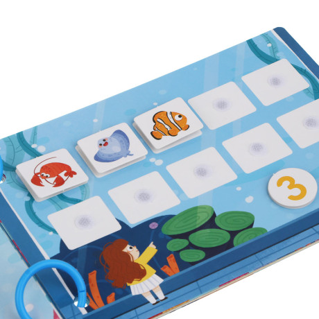 Развивающие карточки на липучках "Обо всем на свете", картон, 21х14,5х1,5cм, 3 дизайна