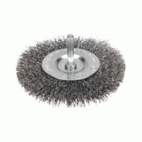 KRANZ Щетка дисковая для дрели, витая стальная проволока, 100мм KR-91-1246