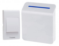 Космос KOC_AG306A звонок беспроводной, 100м, 32 мелодии, 2хАА/R6, (1x23А, в компл.)