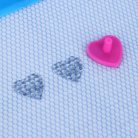 Доска магнитная для рисования с 2-3-мя штампами, пластик