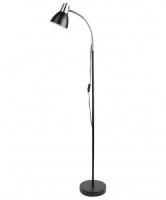 Camelion KD-359F C02 св-к св/д напольный торшер 40W E27 1400x195x125 металл,черный