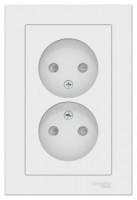 Systeme Electric AtlasDesign роз. СУ 2 мест., шторки, 16А, ЛОТОС ATN001322 (6!)