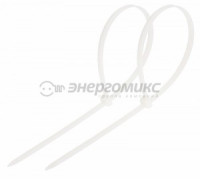 REXANT хомут нейлоновый белый 4,8х250 (уп. 100шт., цена за уп.) (10!) 07-0250-5