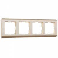 Werkel рамка СУ 4 мест. Stream (шампань) (WL12-Frame-04 a034614)W0042111 a051285