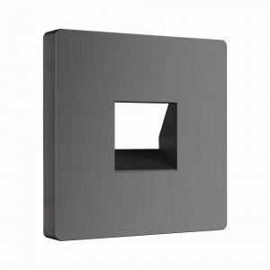 Werkel накладка для телеф. роз. RJ11 (графит рифленый) W1191004 a050743