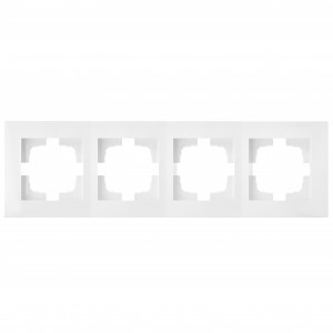 Bylectrica НОВЫЙ СТИЛЬ Рамка СУ 4 мест. белый (ЮЛИГ.735212.554)