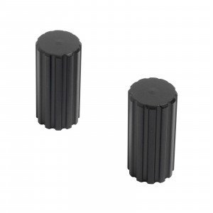 Ручка-кнопка мебельная Knob AP2315 BL мат. черн. 2шт (цена за пару (25, 250) StahlBuro