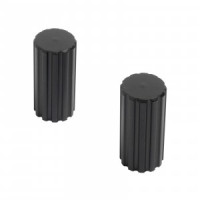 Ручка-кнопка мебельная Knob AP2315 BL мат. черн. 2шт (цена за пару (25, 250) StahlBuro