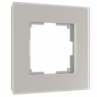 Werkel рамка СУ 1 мест. Senso (дымчатый, стекло soft-touch) W0013117 a067413