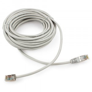 Cablexpert патч-корд FTP cat5e, 7,5м, литой, многожильный (серый)