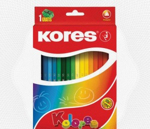 Карандаши цветные 36цв. 3-гран + точилка  93336.01 Kores 128904