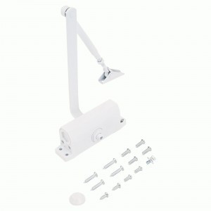 NOTEDO Доводчик дверной  DC-060 WHITE до 60 кг белый (10)