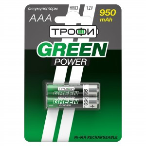Ак-р Трофи аккумулятор AAA/R03 950mAh Ni-MH BL2