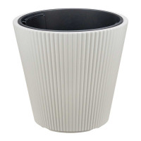 Кашпо СТРИП 30 л со вставкой Крем М3413 х1