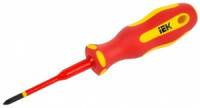 IEK ARMA2L 5 Отвертка диэлектрическая крест. SLIM PH1х80 Т2, до 1000В A2L5-SC31-T2-PH-10-080
