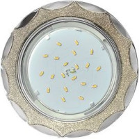 Ecola GX53 H4 DL3902 св-к Звезда под Стеклом Серебряный блеск/хром 38x106 FS53STECB (10!)