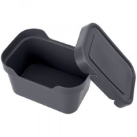 Ящик с крышкой универсальный "LUXE", 189x132x110 мм, 1,9л Серый 433233411 Бытпласт