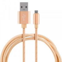 Кабель Energy ET-28 USB(A)шт. - 8 pin шт. (lightning, iphone), 1м, золотой