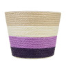 INBLOOM Кашпо плетеное 13х10.5х9см, бумажная лоза, ПП