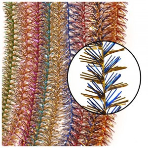 Мишура №8 2м*15-20мм цвет в ассортименте Волшебная страна