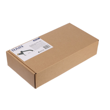 RAIN Смеситель для раковины, скрытый встраиваемый монтаж, излив 20см, картридж 35мм, латунь, черный