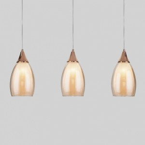 Eurosvet св-к подвесной E14 3x15W 600х0х1200 металл бел/зол Cosmic 50285/3 a056841