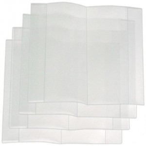 Набор обложек №1 School   д/учеб, конт. карт, 5шт,302х560,ПВХ,110мкм 698410