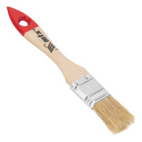 Кисть плоская &quot;Стандарт&quot; 1&quot; (25 мм) натуральная щетина, деревянная ручка MTX