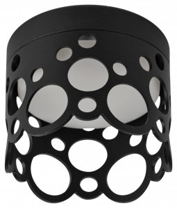 ЭРА встр св-к GX53 DK115 SBK черный матовый 85х98 (65) 61184