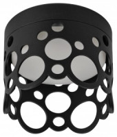 ЭРА встр св-к GX53 DK115 SBK черный матовый 85х98 (65) 61184