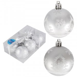 Набор шаров "Елочка" (6шт) Волшебная страна