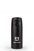 Термокружка Арктика 705-350, 0,35л, текстурный черный, нерж.сталь