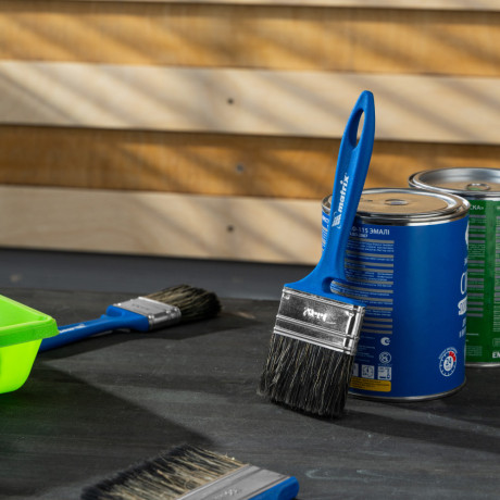 Кисть флейцевая "Водные краски" Color Line  70 x 12 мм Matrix