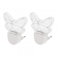 REXANT Комплект ночник св/д МАХАОН БЕЛЫЙ 1W 8,8х8х5,5см 230В/50Гц (2шт/уп,цена/уп) 75-0316-1